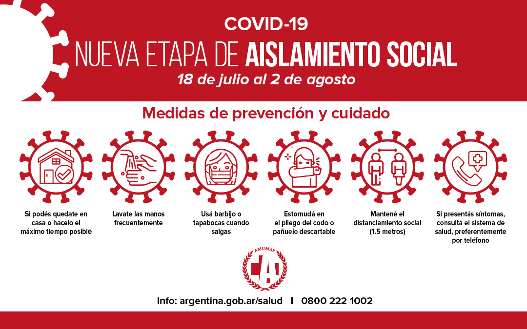 COVID-19: Consejos para esta nueva etapa de aislamiento