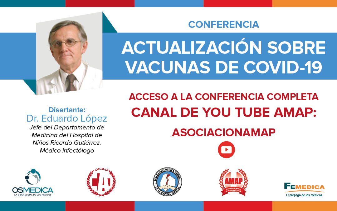 Video de la segunda conferencia “Actualización vacunas COVID-19”