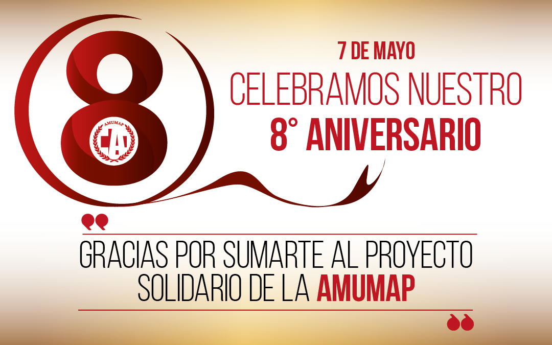 Celebramos nuestro 8vo Aniversario