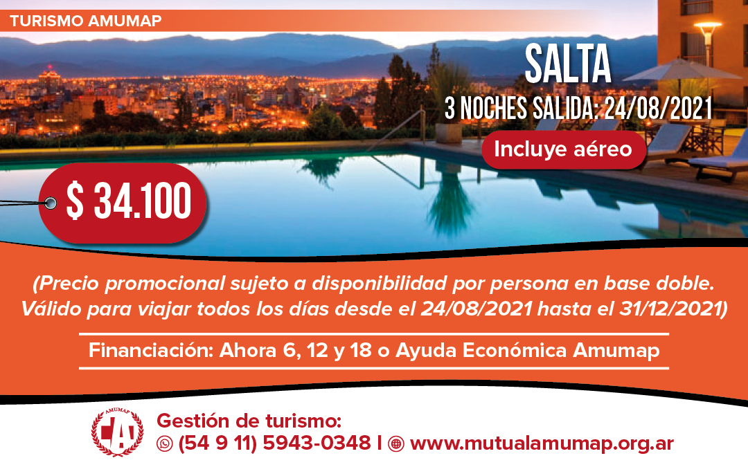 Finalizado Turismo Amumap: Destino Salta