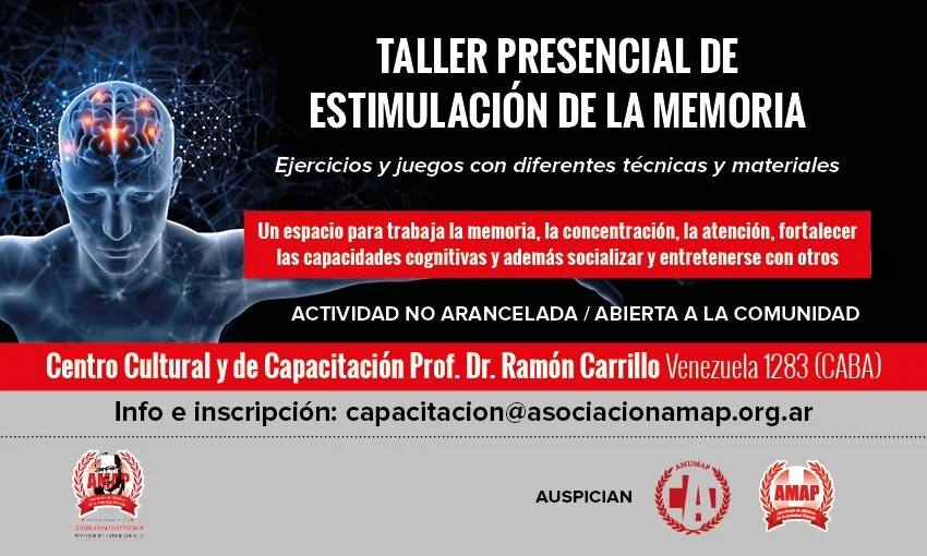 Taller presencial de estimulación de la memoria