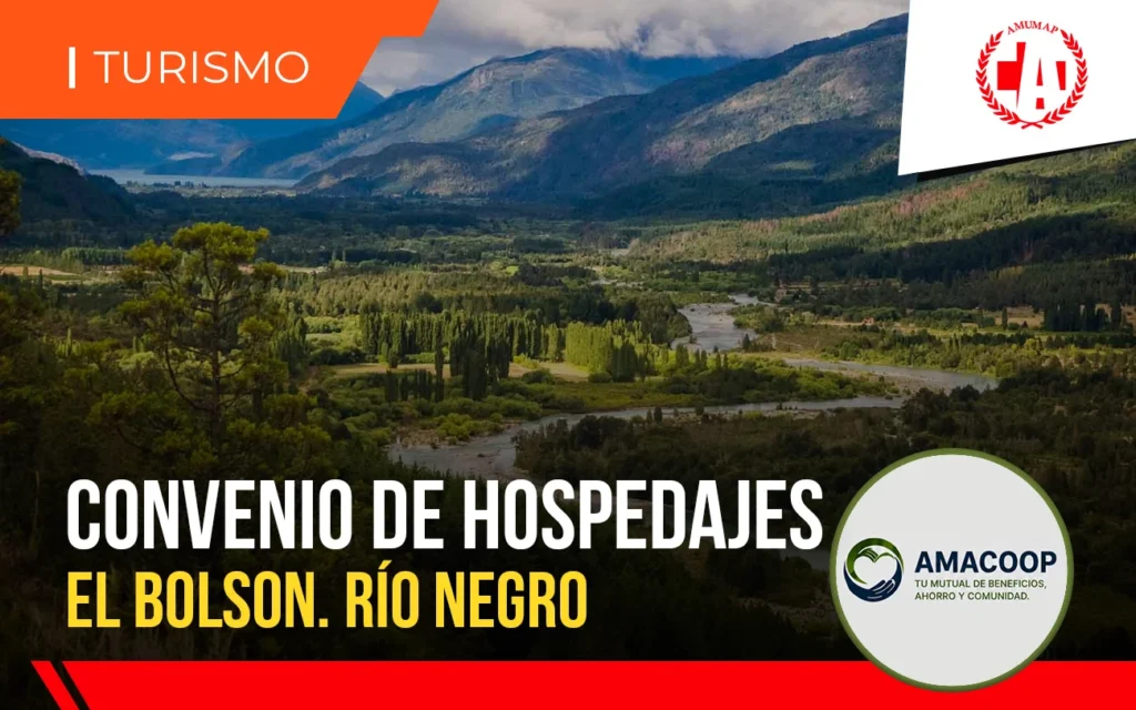 Convenio de hospedajes en El Bolsón - Río Negro